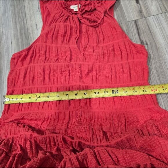 Max studio tiered sleeveless dress sz small - Picture 7 of 8